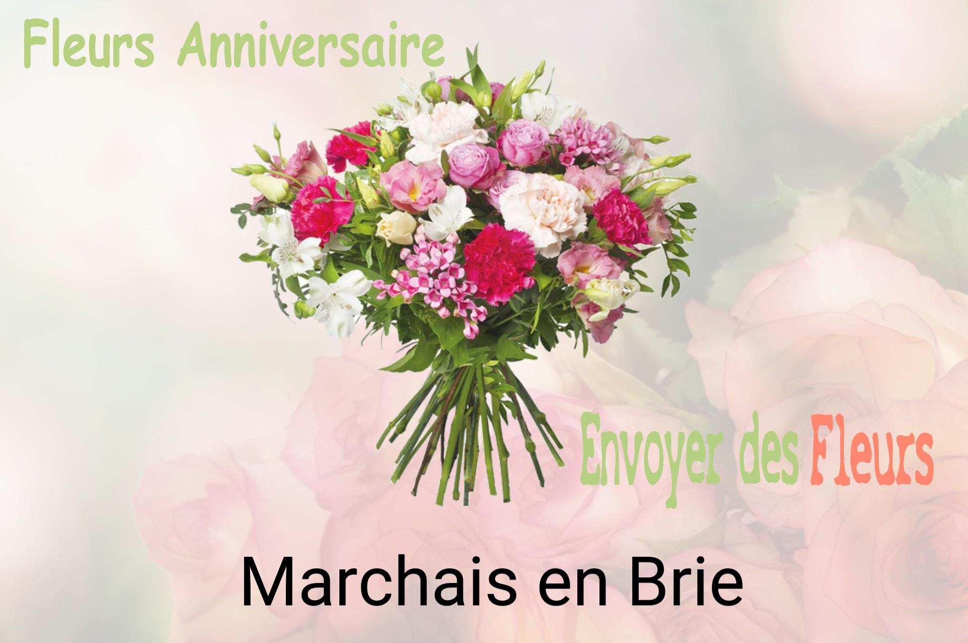 Bouquet de fleurs d’anniversaire livré à Marchais-en-Brie