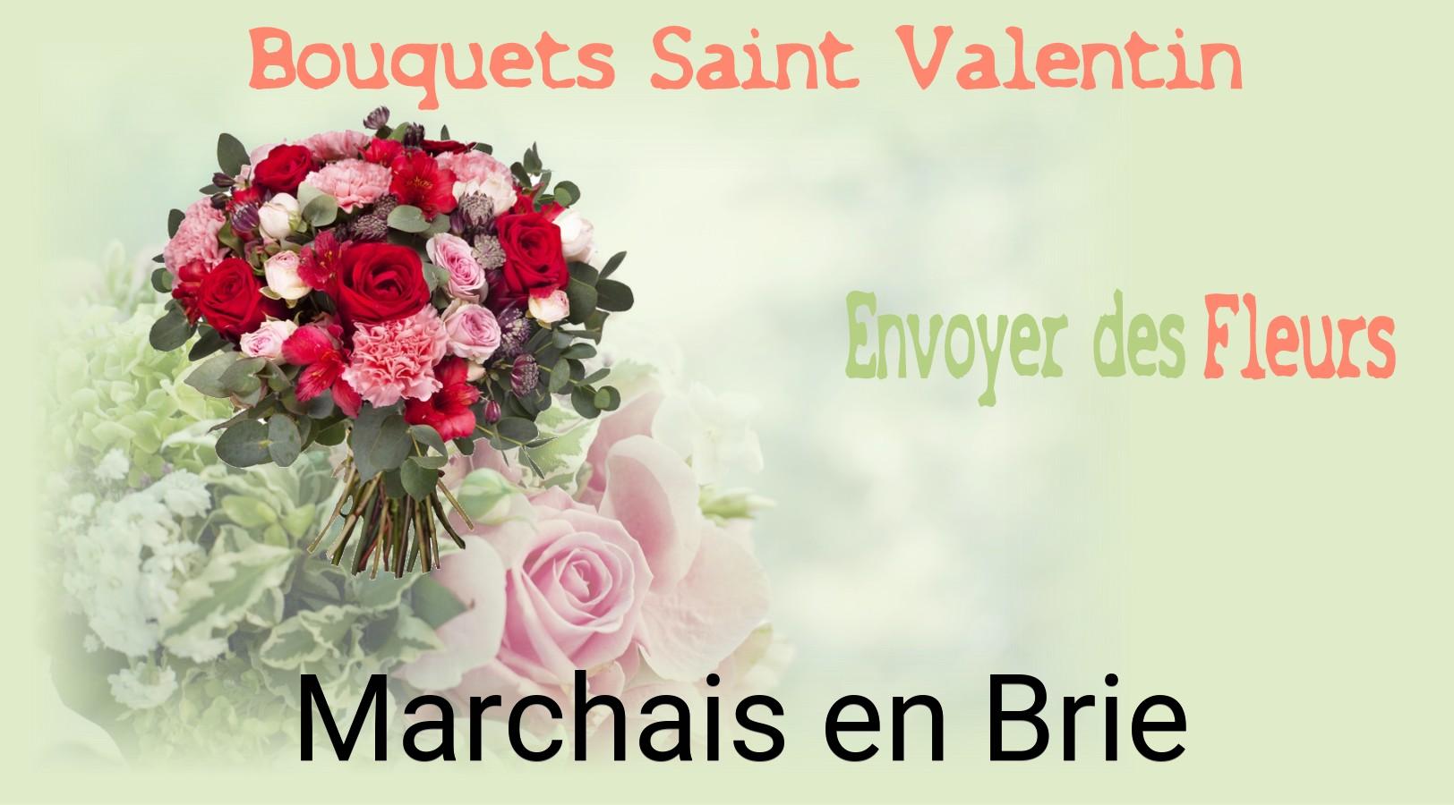 Roses de Saint-Valentin livrées à Marchais-en-Brie